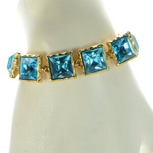 Oscar de la Renta Crystal Stone Tennis Bracelet